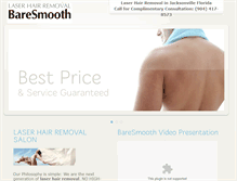 Tablet Screenshot of baresmooth.com
